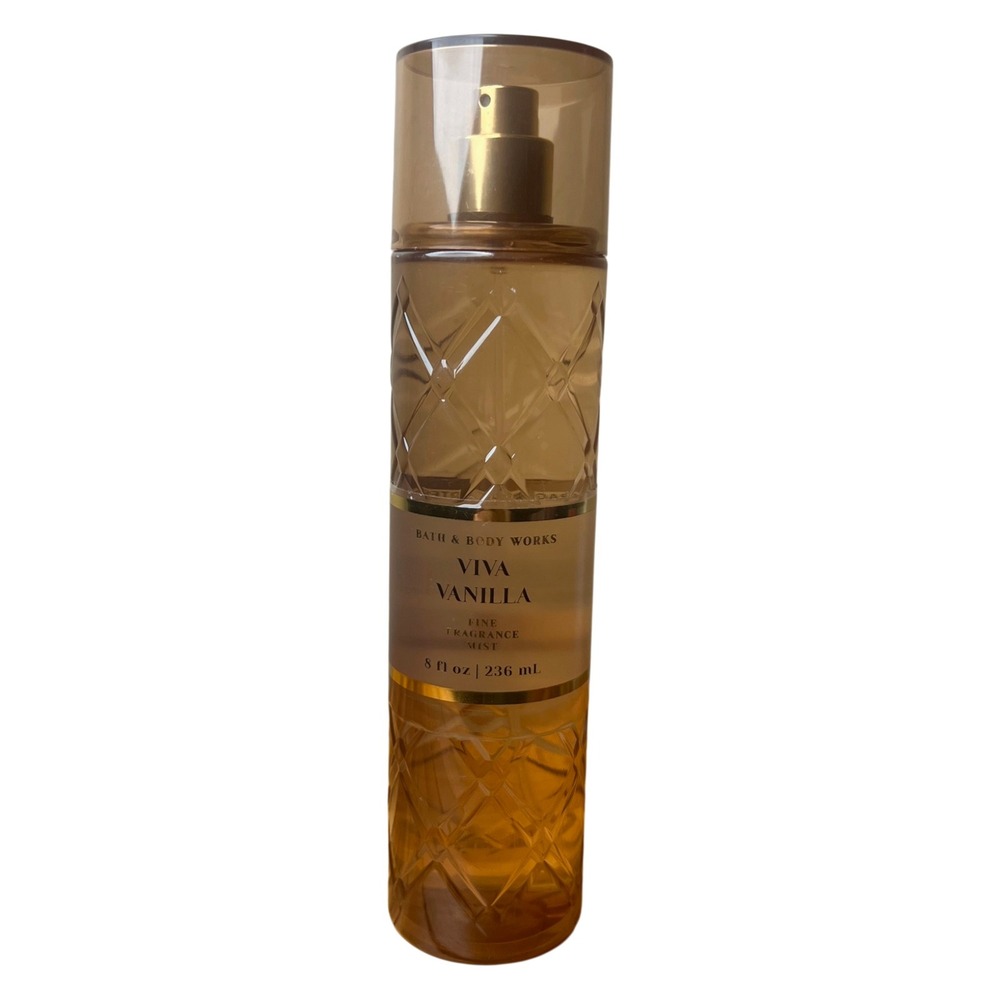 Bath & Body Works Viva Vanilla Fine Fragrance Mist 8 oz Amber Plum Spray